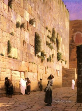 ソロモンの壁 エルサレム ギリシャ アラビア オリエンタリズム ジャン レオン ジェローム Oil Paintings
